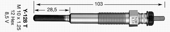 Bougie de préchauffage